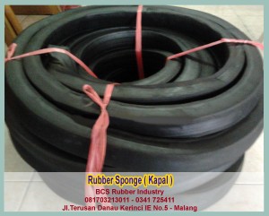 RUBBER SPONGE KAPAL,Spare Part Rubber for Industry,BCS Rubber Industri