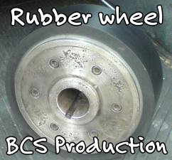 Rubber Wheel,Spare Part Rubber for Industry,BCS Rubber Industri