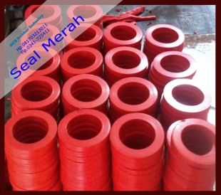 Spare Part Rubber for Industry,BCS Rubber Industri,Seal Merah NBR
