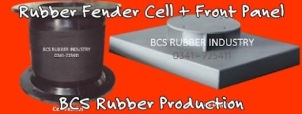 fender cell & front panel,Rubber Fender Cell BCS,Rubber Fender ,BCS RUbber Industry,Rubber Fender,Fender Rubber
