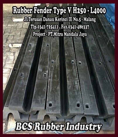Fender VH250L4000,spect,RUBBER FENDER V - BCS RUBBER,Rubber Fender V,Rubber fender,Rubber Fender Dermaga