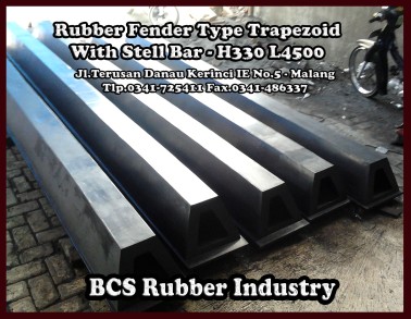 Rubber Fender Trapezoid,Rubber Fender,BCS Rubber Industri,Rubber Fender Trapezoid,BCS Rubber,Rubber Fender Indonesia